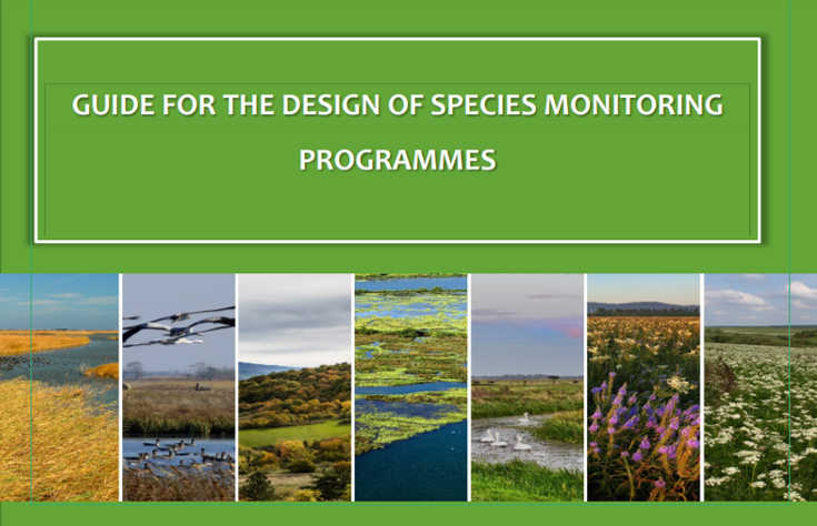 Guide for design of species monitoring programmes