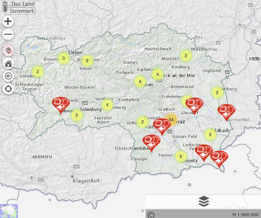 Styrian Re-Use Map to increase visibility of SMEs