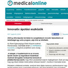 Hungary - Web site Medical Online