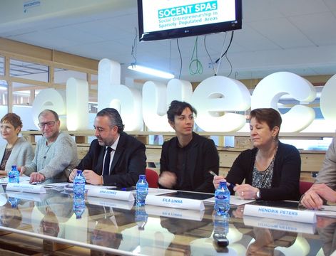 Media appearance. Kick-off meeting, Soria, Spain