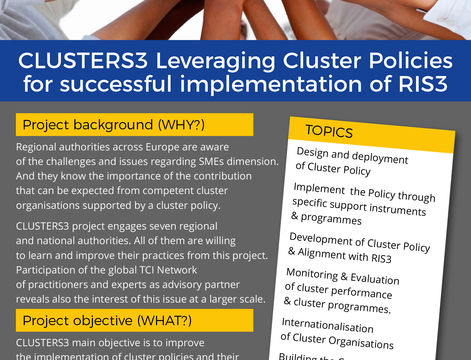 Clusters3 brochure