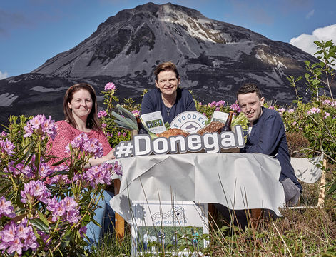 A Feast of Donegal food at the foot of the peak