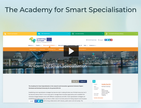 Knowing the Smart Specialisation Academy