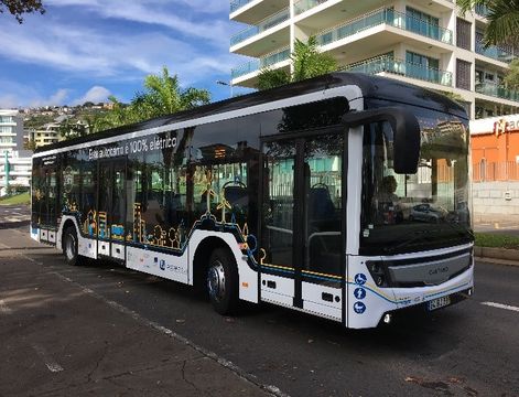 Electric buses tested in Madeira!