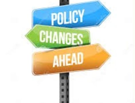 Benefits and Policy changes 