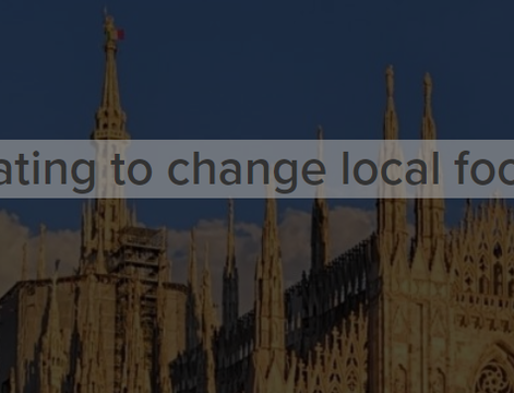 EMF, a case study: the Milano food policy
