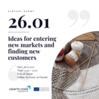 Ideas for entering new markets virtual workshop