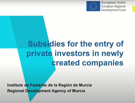INFO Murcia SCALEUP - Private investors