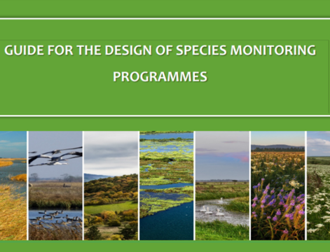Guide for design of species monitoring programmes