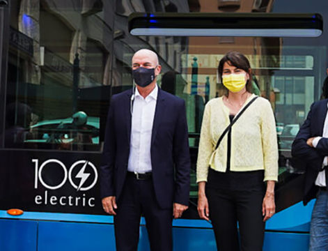 E-Way electric bus presented in Livorno