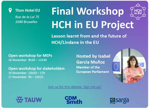 Final workshop of the HCH in EU project in Brussels 
