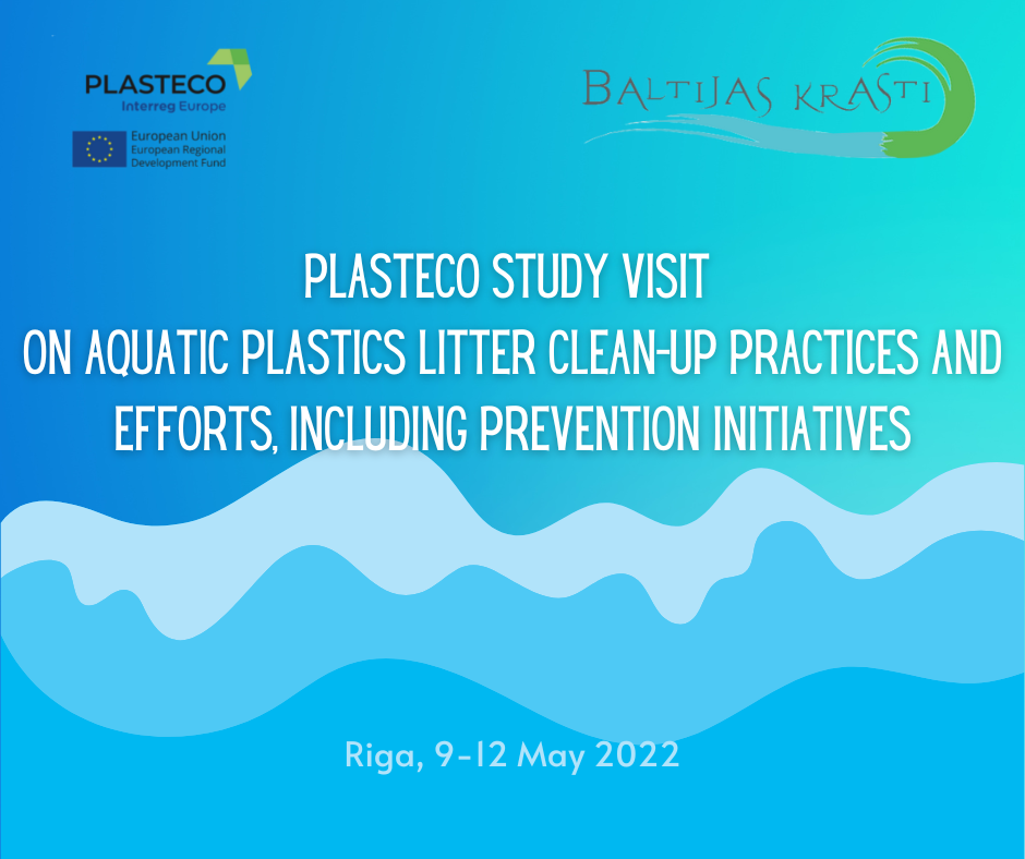 Study visit on aquatic plastics litter in Riga