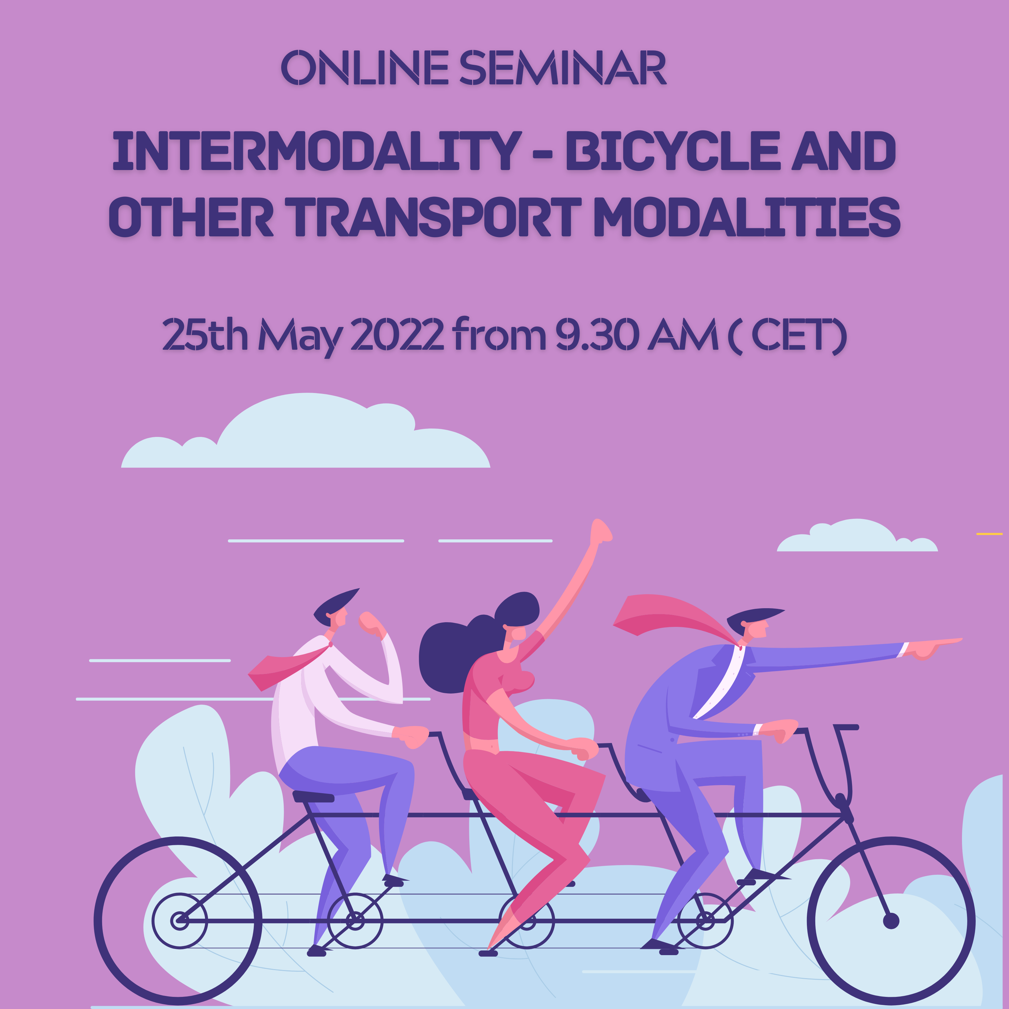 INTERMODALITY - BICYCLE & OTHER TRANSPORT MODALITIES