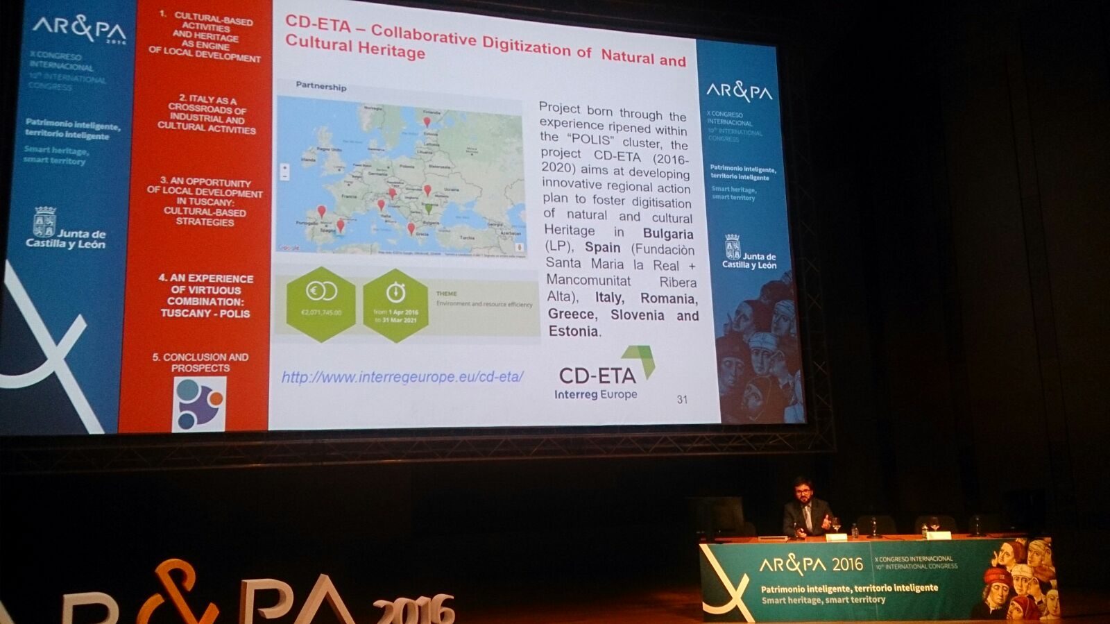 CD-ETA and “AR&PA” International Conference 
