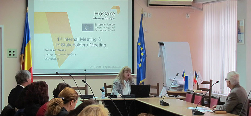 HoCare: 1st Stakeholder meeting in Bucharest