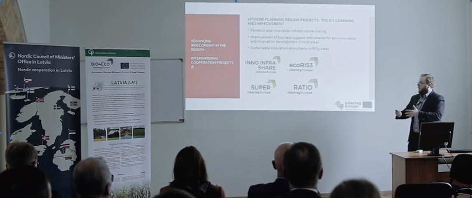 RATIO presented at Bio-economy forum, Latvia