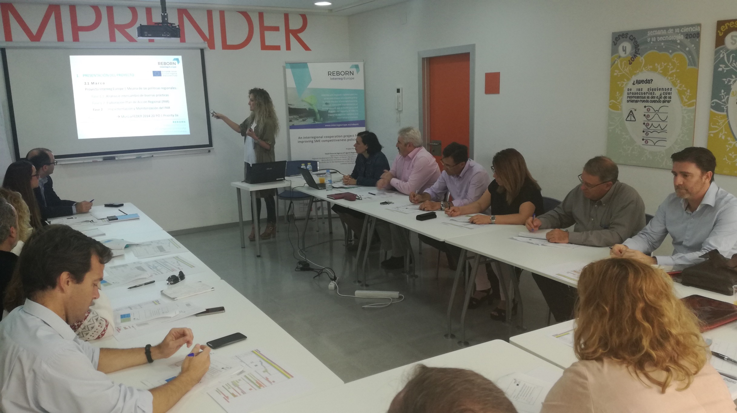 First Stakeholder REBORN Meeting in Murcia 