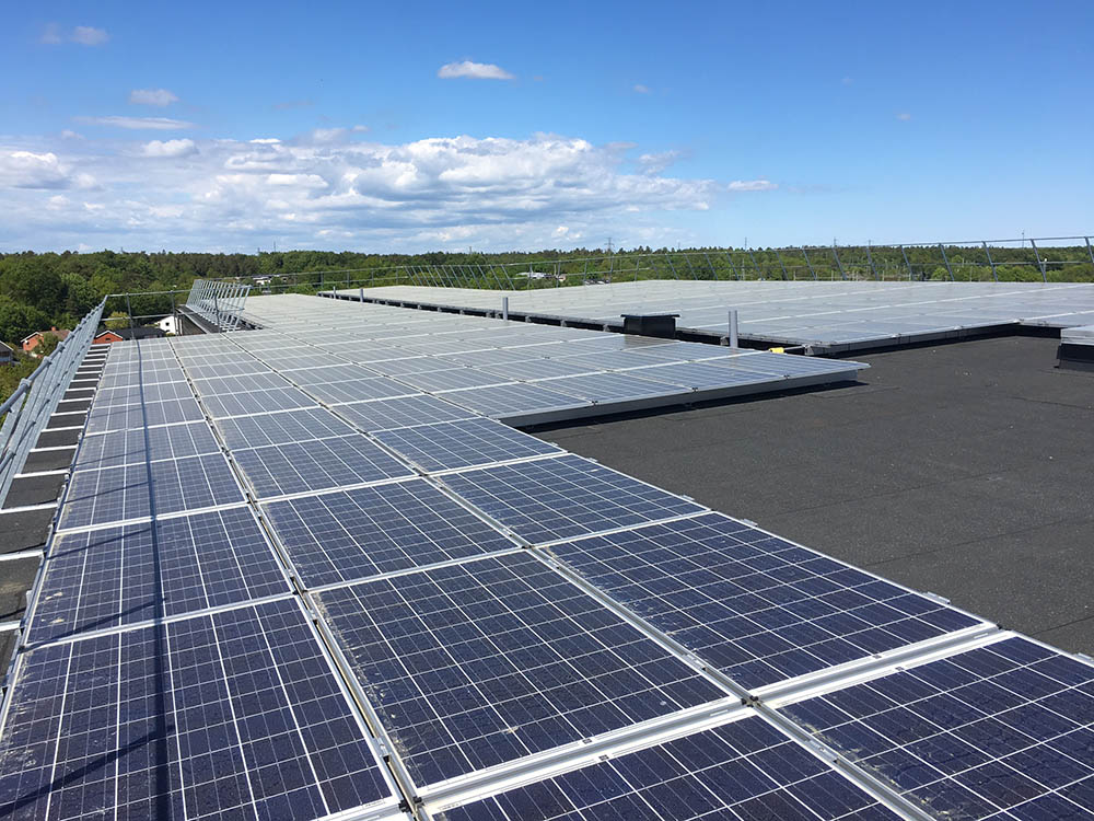 Företag kan installera solpaneler utan invest
