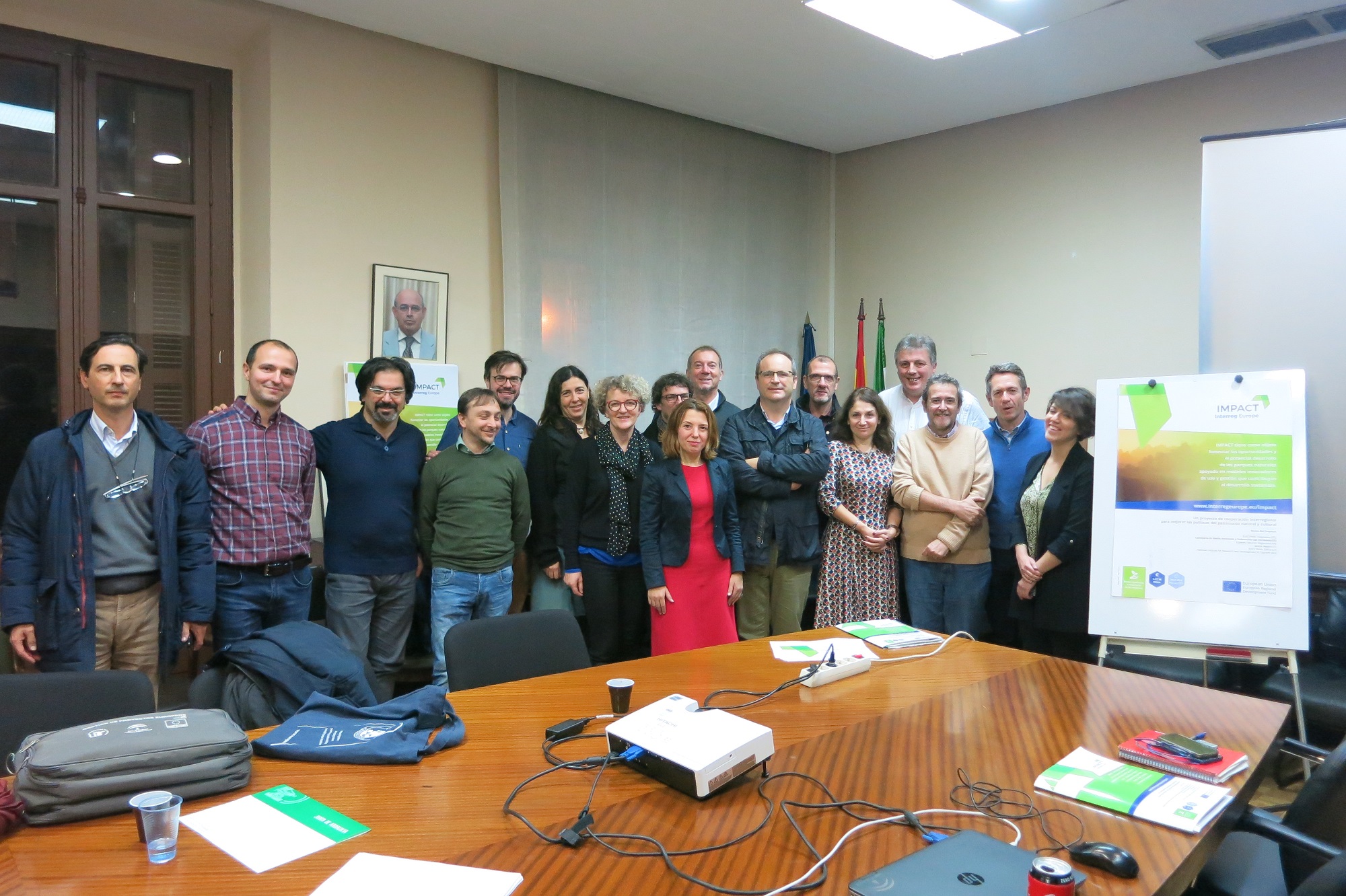 Project meeting in Málaga