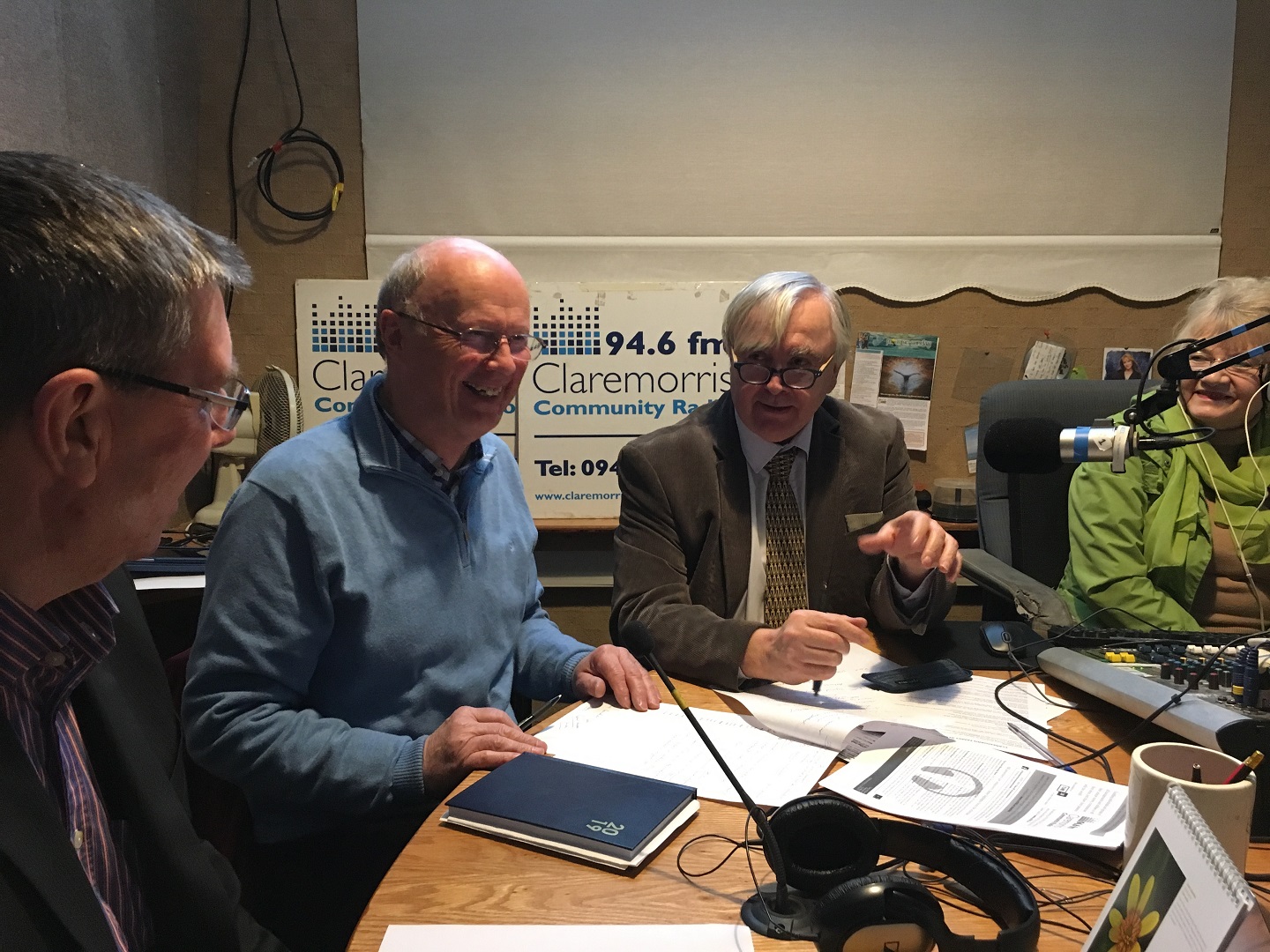 Interview at Claremorris Community Radio (Ireland) 