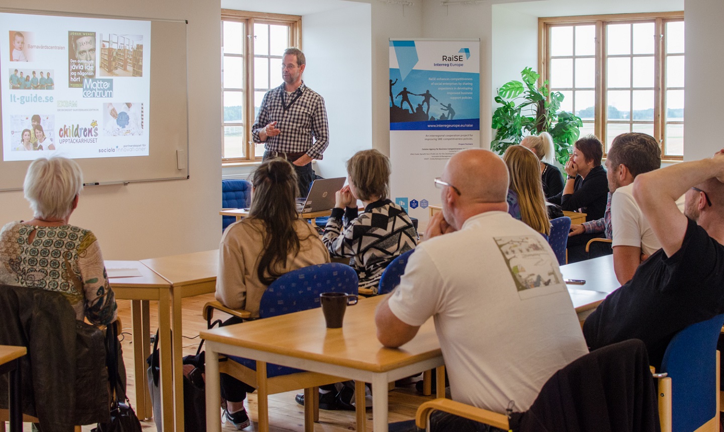 RaiSE presented in a Seminar on SE in Örebro