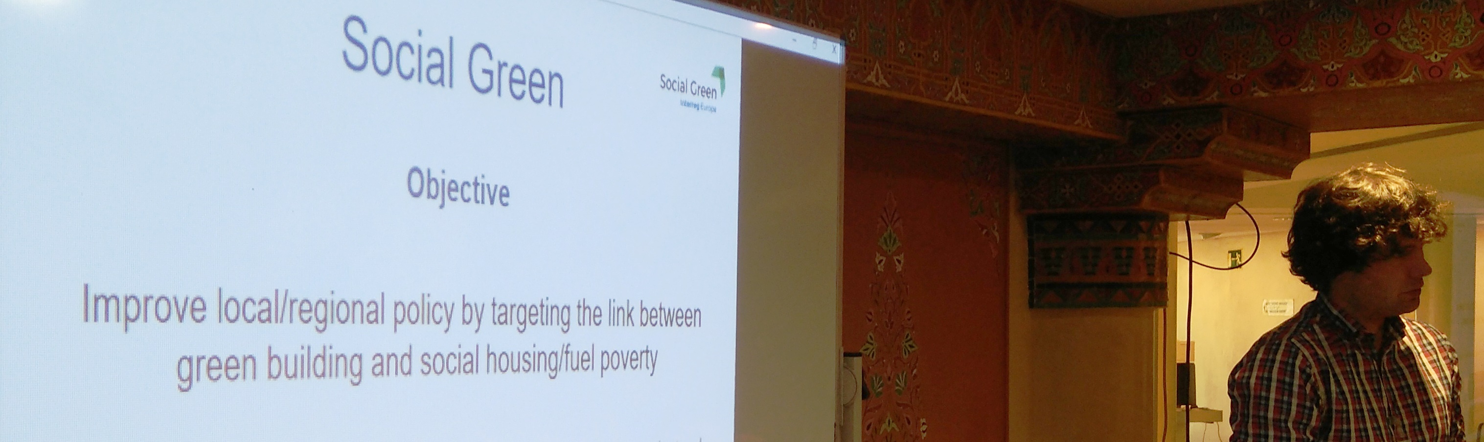 Social Green participates at an Interreg Event