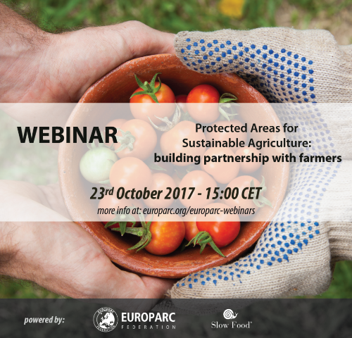 Webinar Sustainable Agriculture in PAs