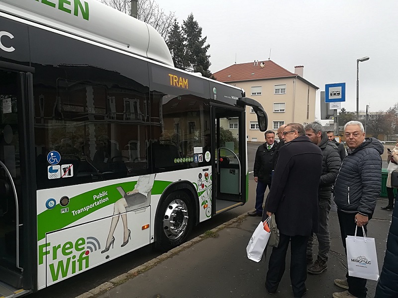 Study Visit n.4 - sustainable mobility in Miskolc