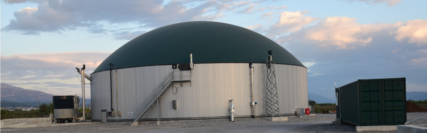 Electricity from biogas; circular economy in Greece