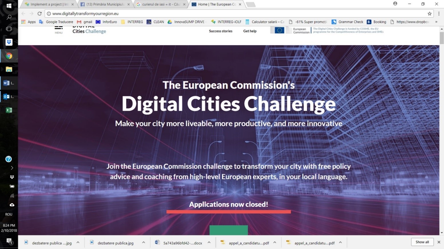 IASI "SMART CITY” with European Commission support