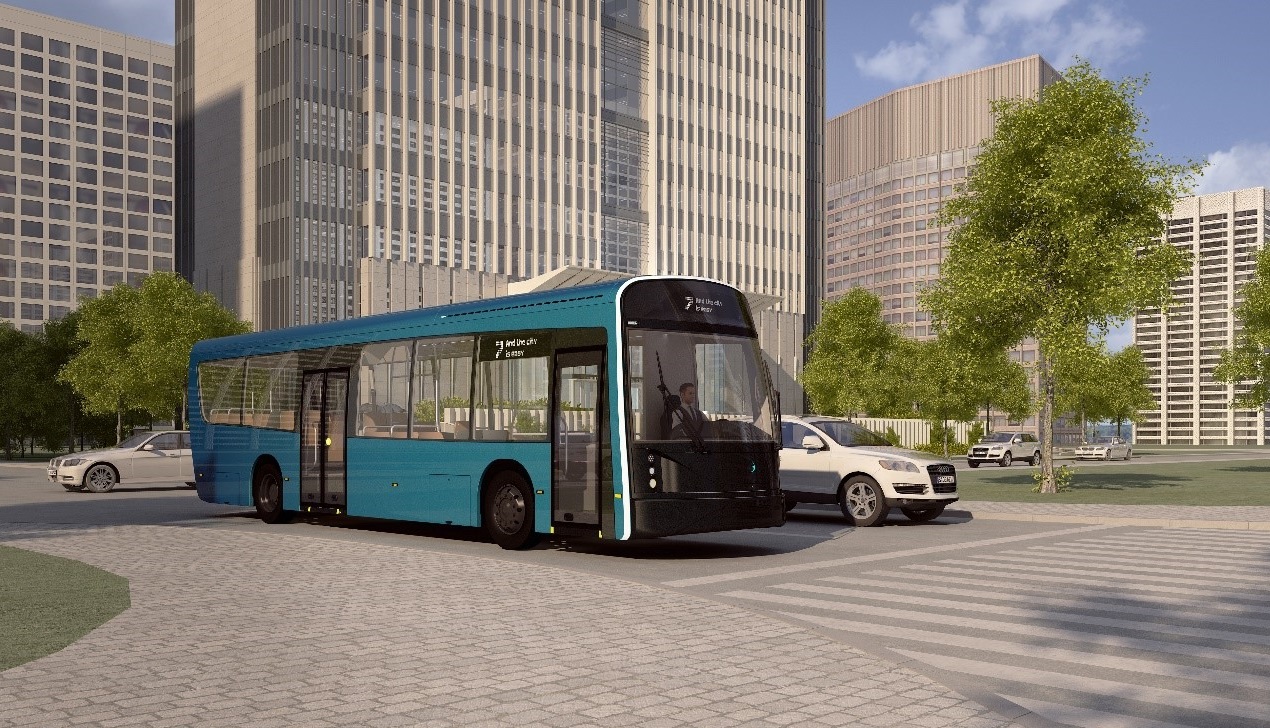 Lithuania's fully electric city bus - DANCER 