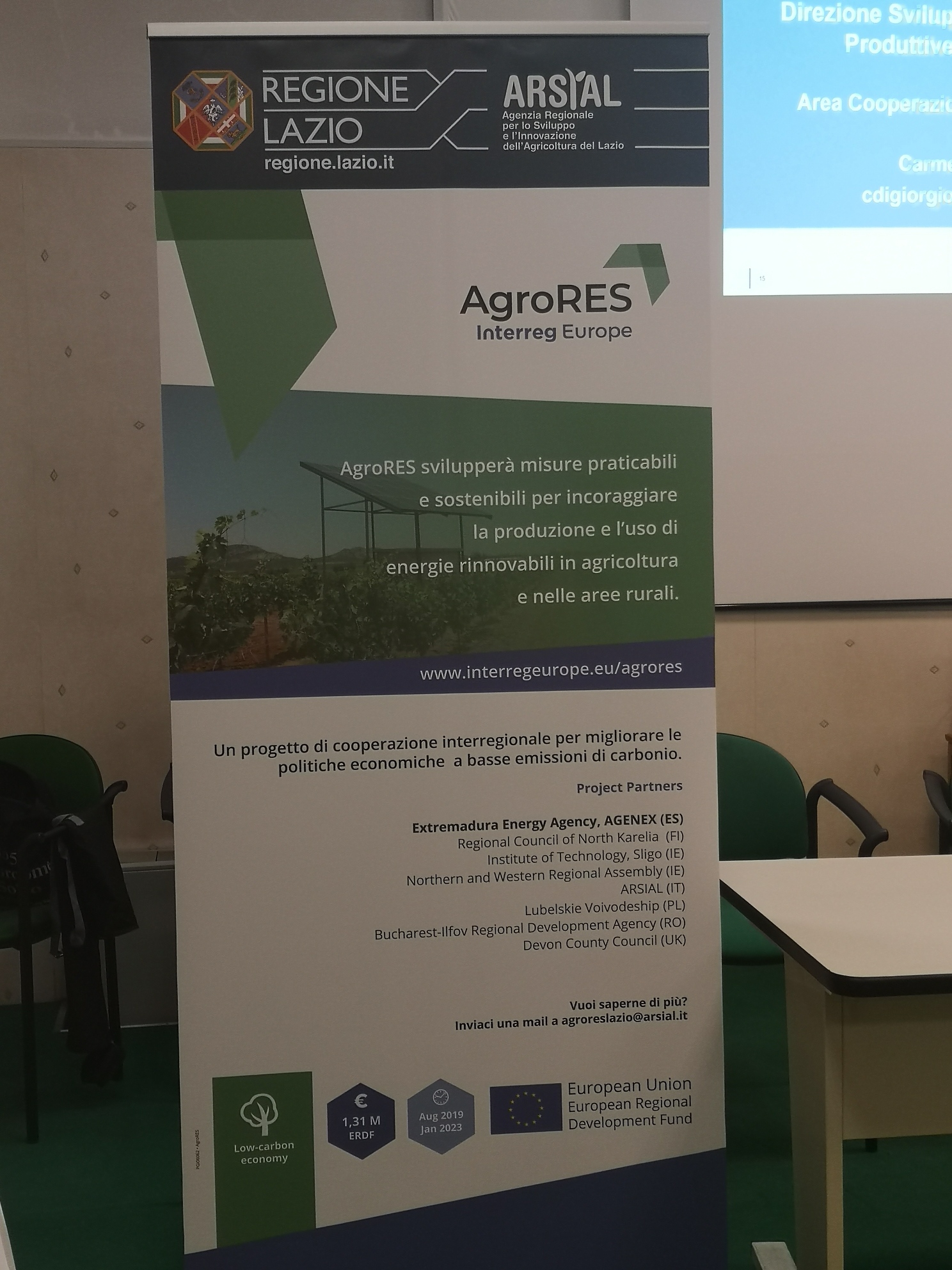 AgroRES started in Lazio region