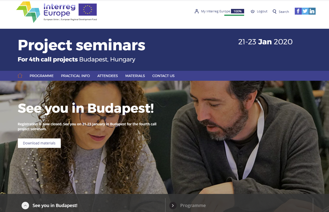 Project seminars in Budapest