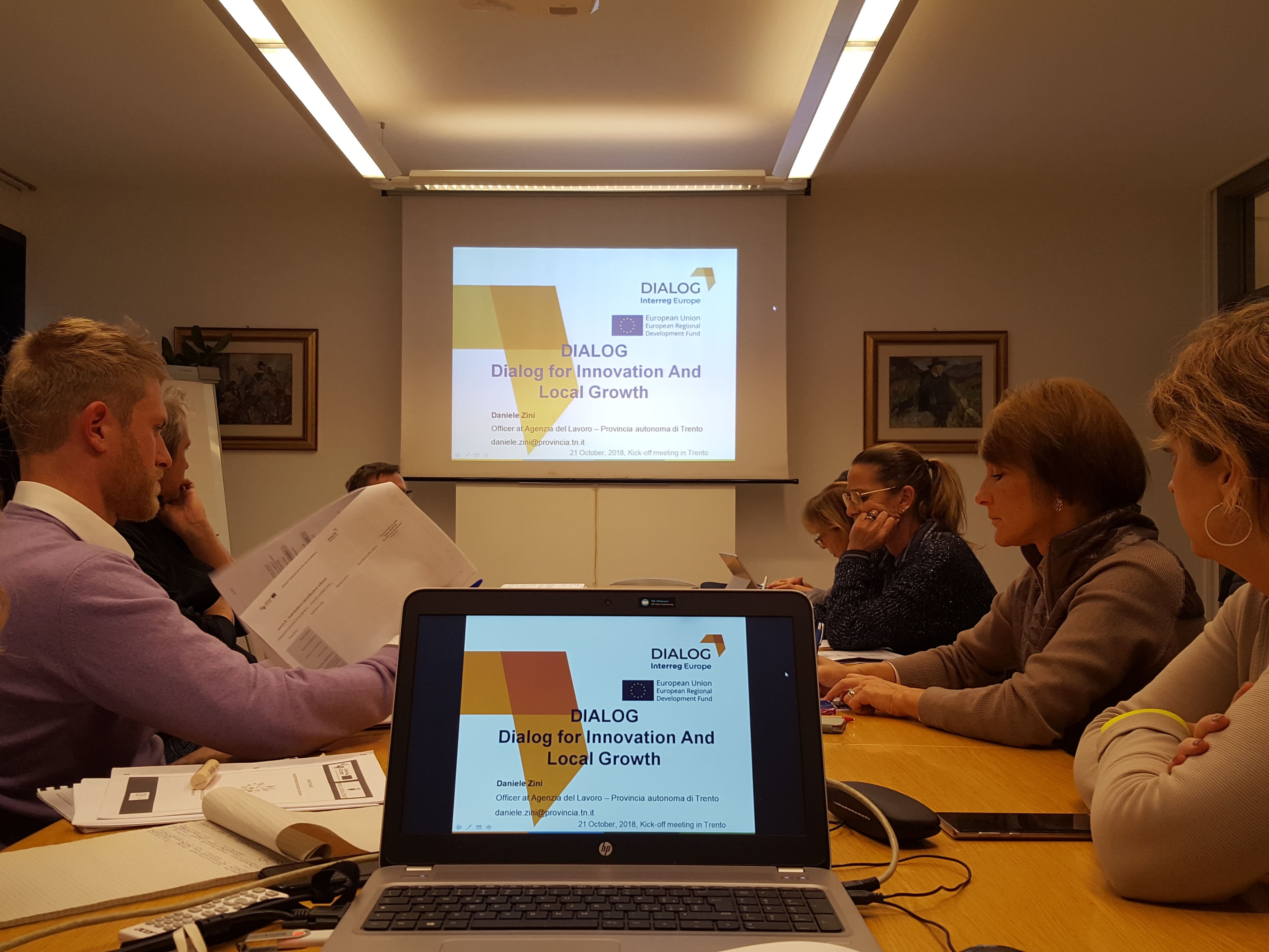 Trento's first stakeholders meeting