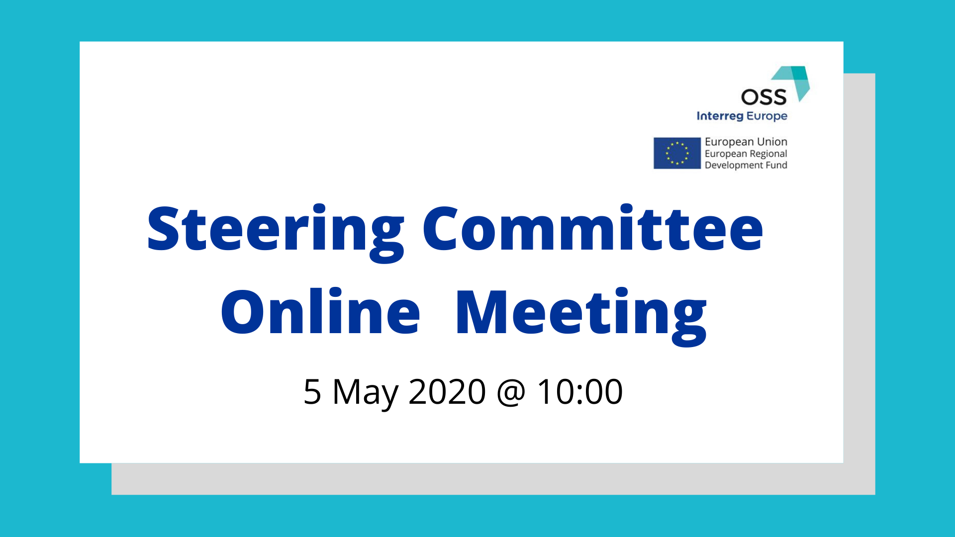OSS Steering Committee Online Meeting