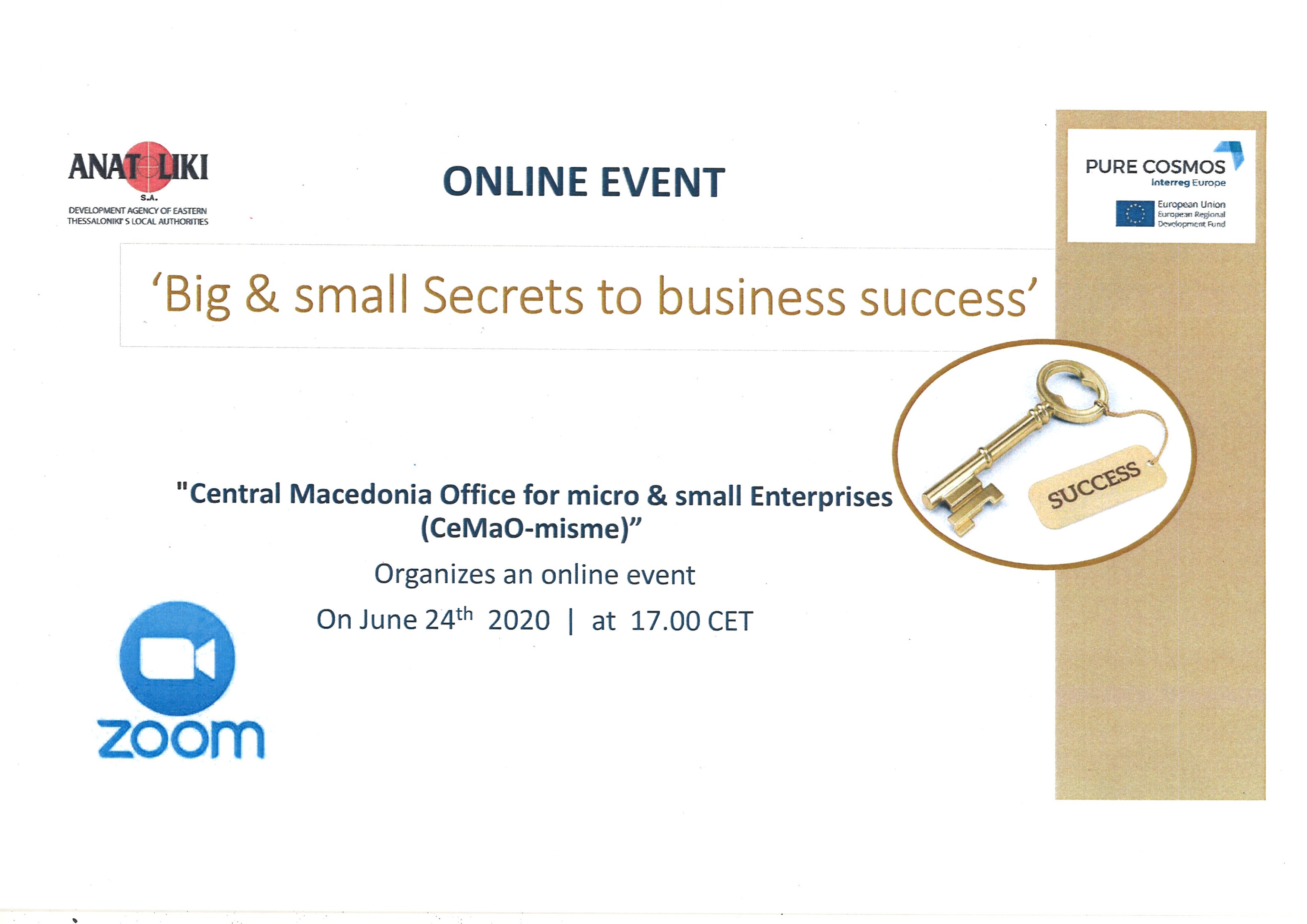 Big & small Secrets to business success 