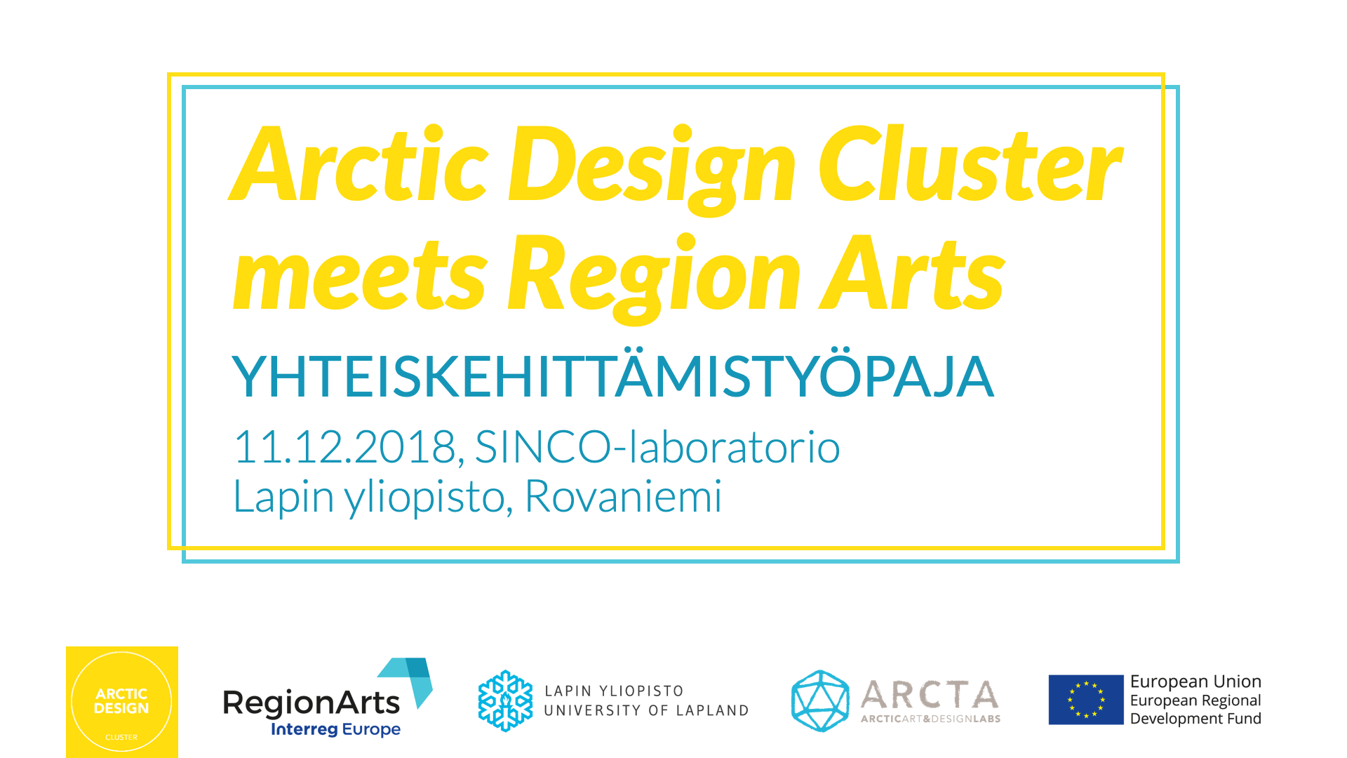 Arctic Design Cluster meets RegionArts