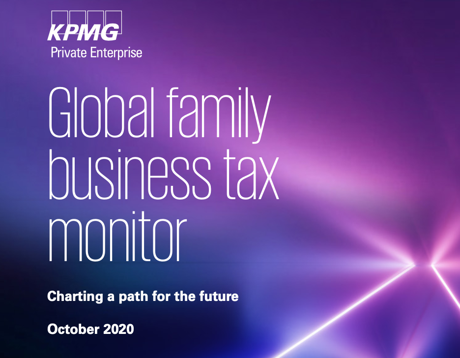 Global Family business tax monitor by KPMG