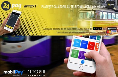 E-ticket and payment in Timișoara