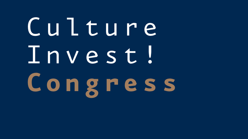 CHRISTA Project at the CultureInvest Congress 2020