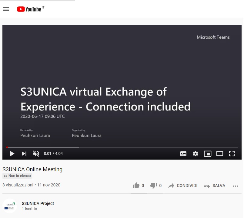The first Exchange of Experience video is online!