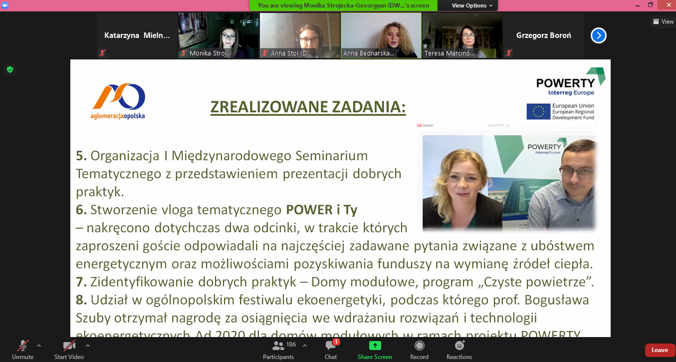 POWERTY presente d to Ministry (Poland)