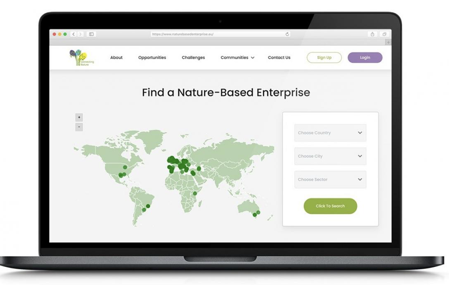 Connecting Nature Enterprise Platform