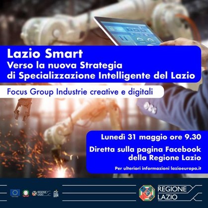 Lazio Innova Aktionsplan in Arbeit 