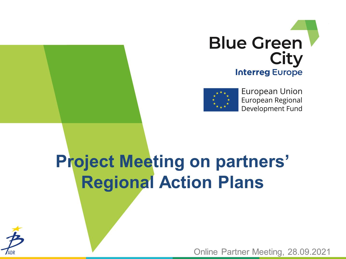 BGC online project meeting on partner’s Action Plans