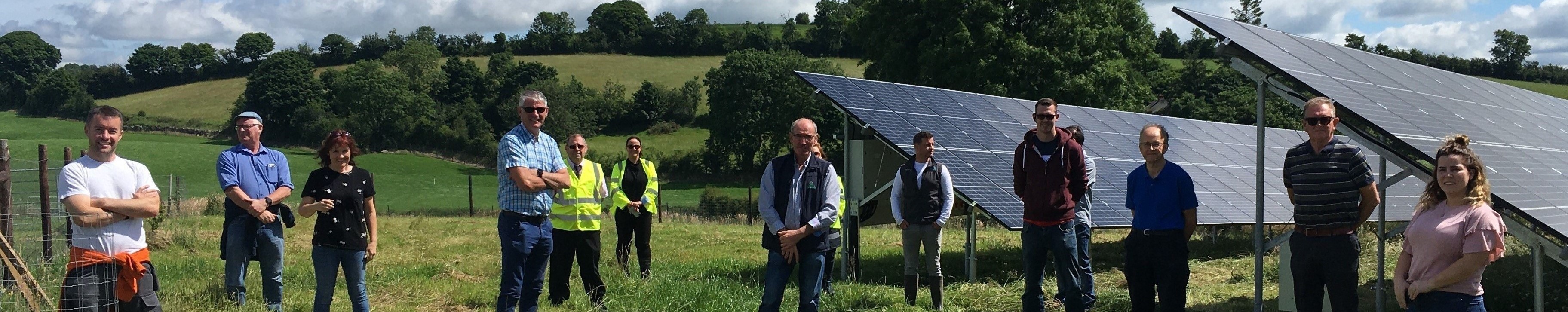 Site visit to Solar PV project in Ireland