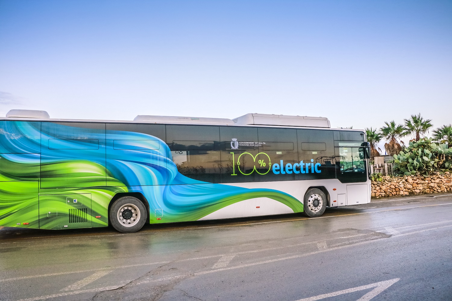 Electric Busses in Gozo