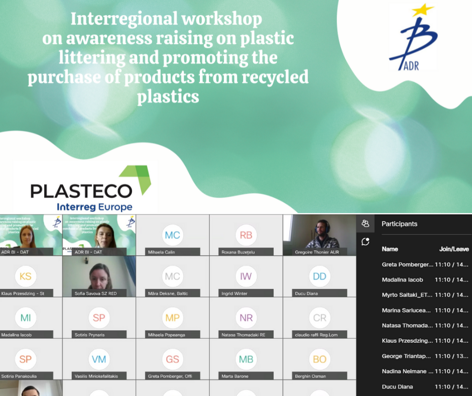 Workshop on awareness raising on plastic littering 