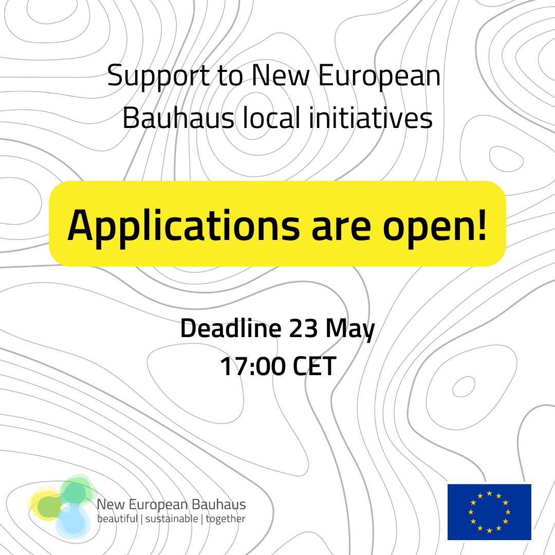 The EU launches a call for New European Bauhaus
