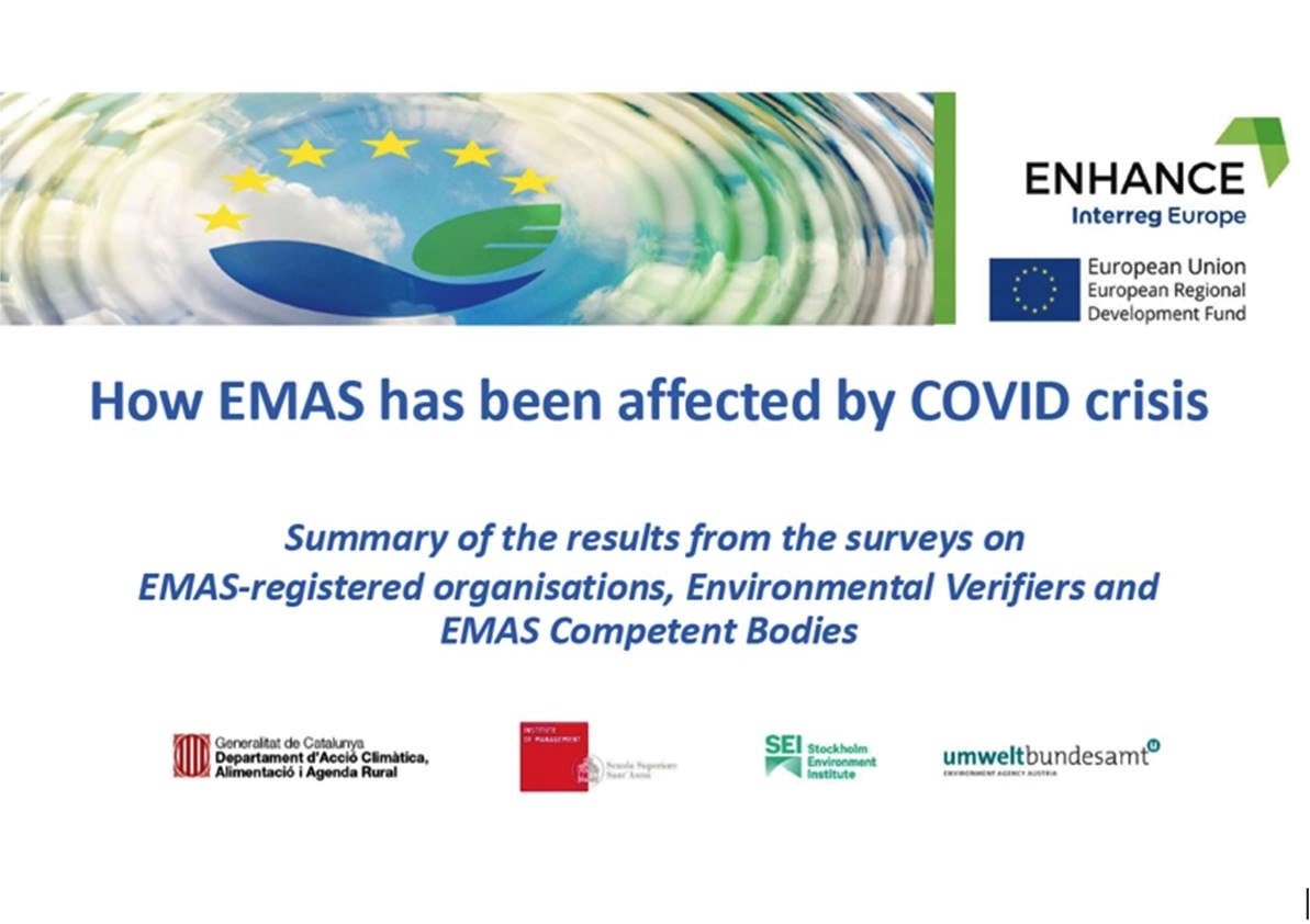 How EMAS has been affected by COVID crisis